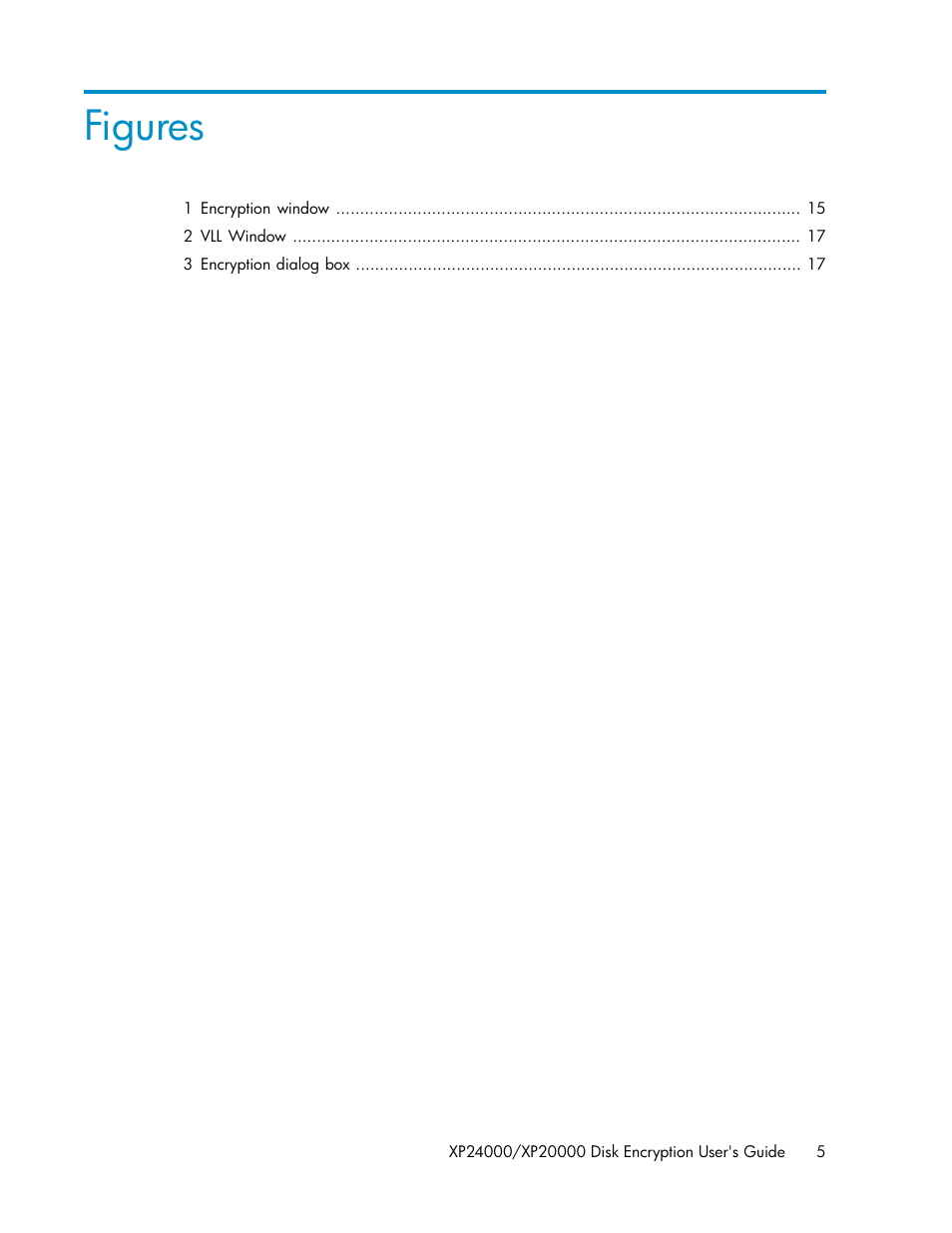 Figures | HP XP20000XP24000 Disk Array User Manual | Page 5 / 28