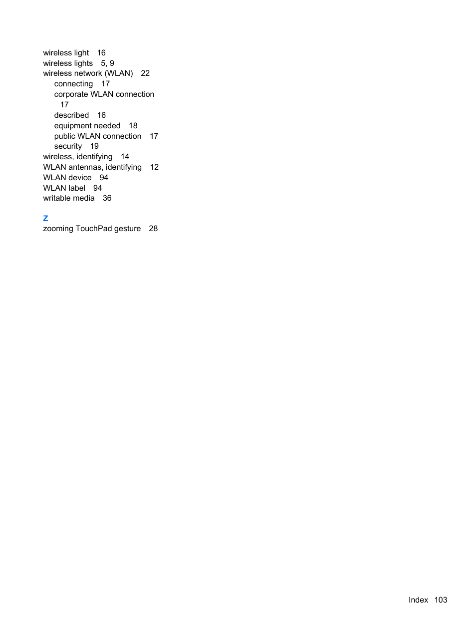 HP ProBook 6465b Notebook-PC User Manual | Page 113 / 114