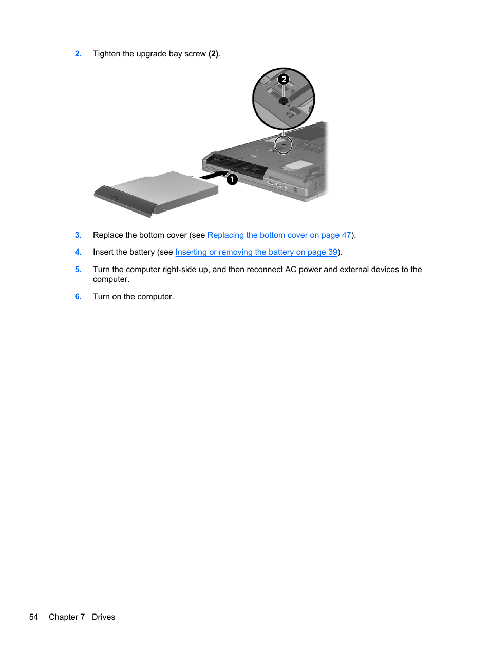 HP ProBook 6465b Notebook-PC User Manual | Page 64 / 114