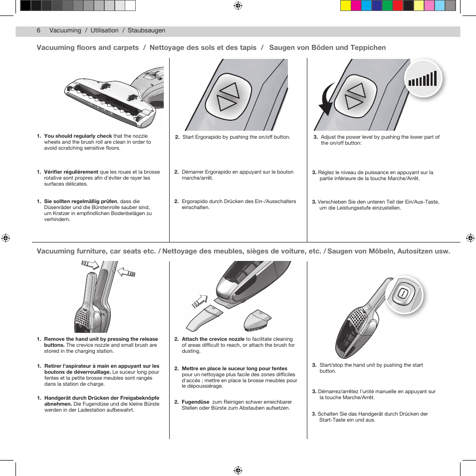 AEG AG943 User Manual | Page 8 / 30