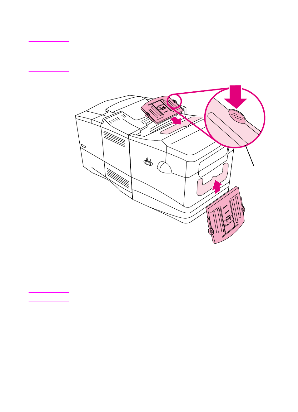 Installing the fold-chutes | HP LaserJet Print to Mail Accessories User Manual | Page 15 / 50