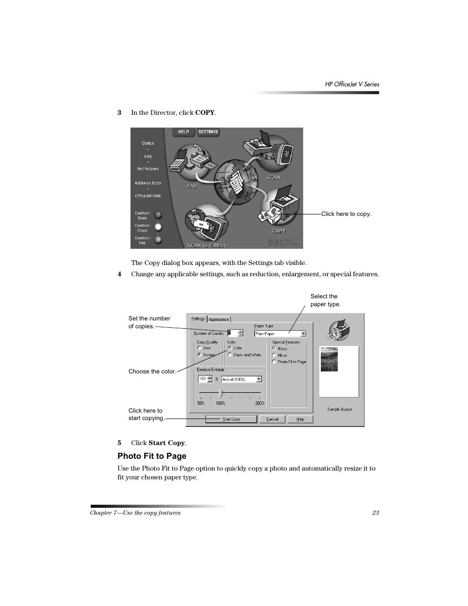 3krwr )lw wr 3djh | HP Officejet v40 All-in-One Printer User Manual | Page 27 / 56