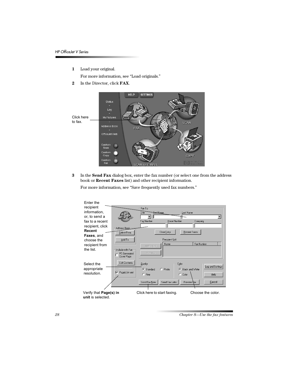 HP Officejet v40 All-in-One Printer User Manual | Page 32 / 56