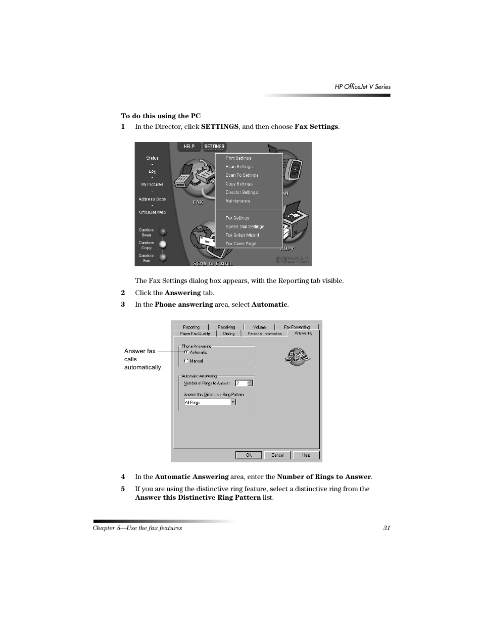 HP Officejet v40 All-in-One Printer User Manual | Page 35 / 56