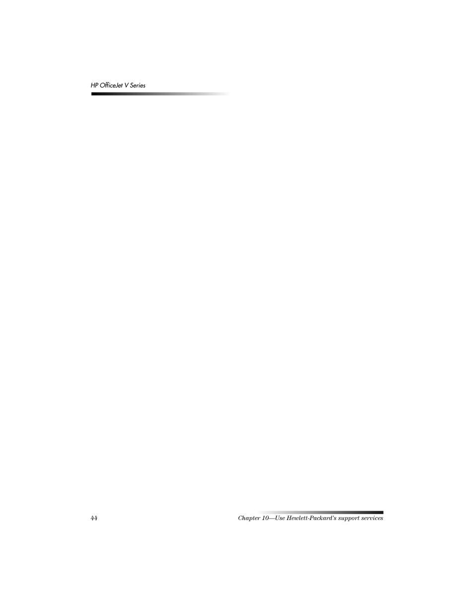 HP Officejet v40 All-in-One Printer User Manual | Page 46 / 56