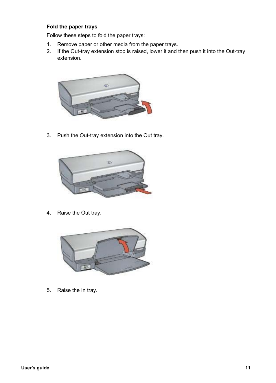 HP Deskjet 5440 Photo Printer User Manual | Page 13 / 80