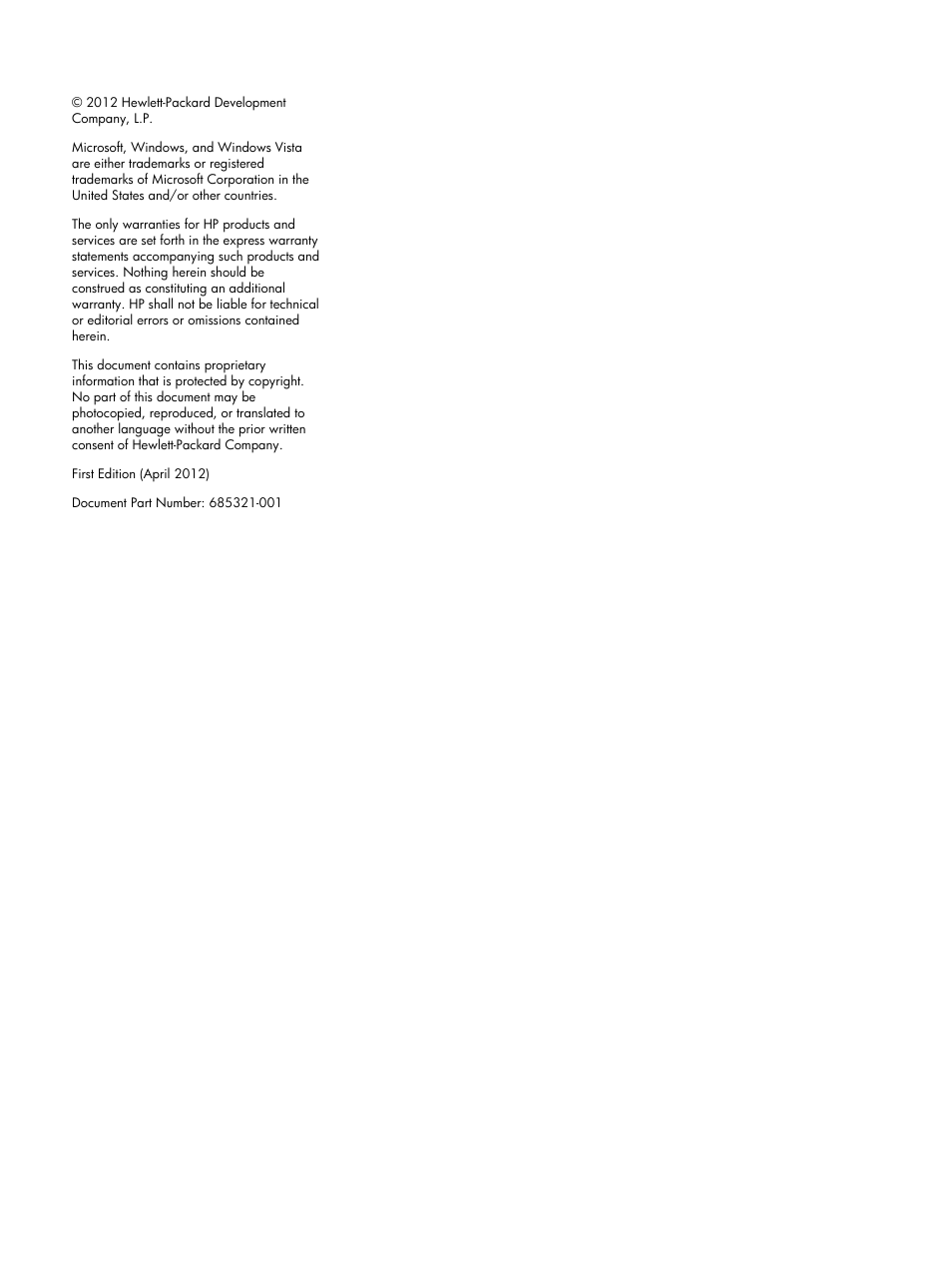 HP Compaq L2206tm 21.5-inch LED Backlit Touch Monitor User Manual | Page 2 / 33