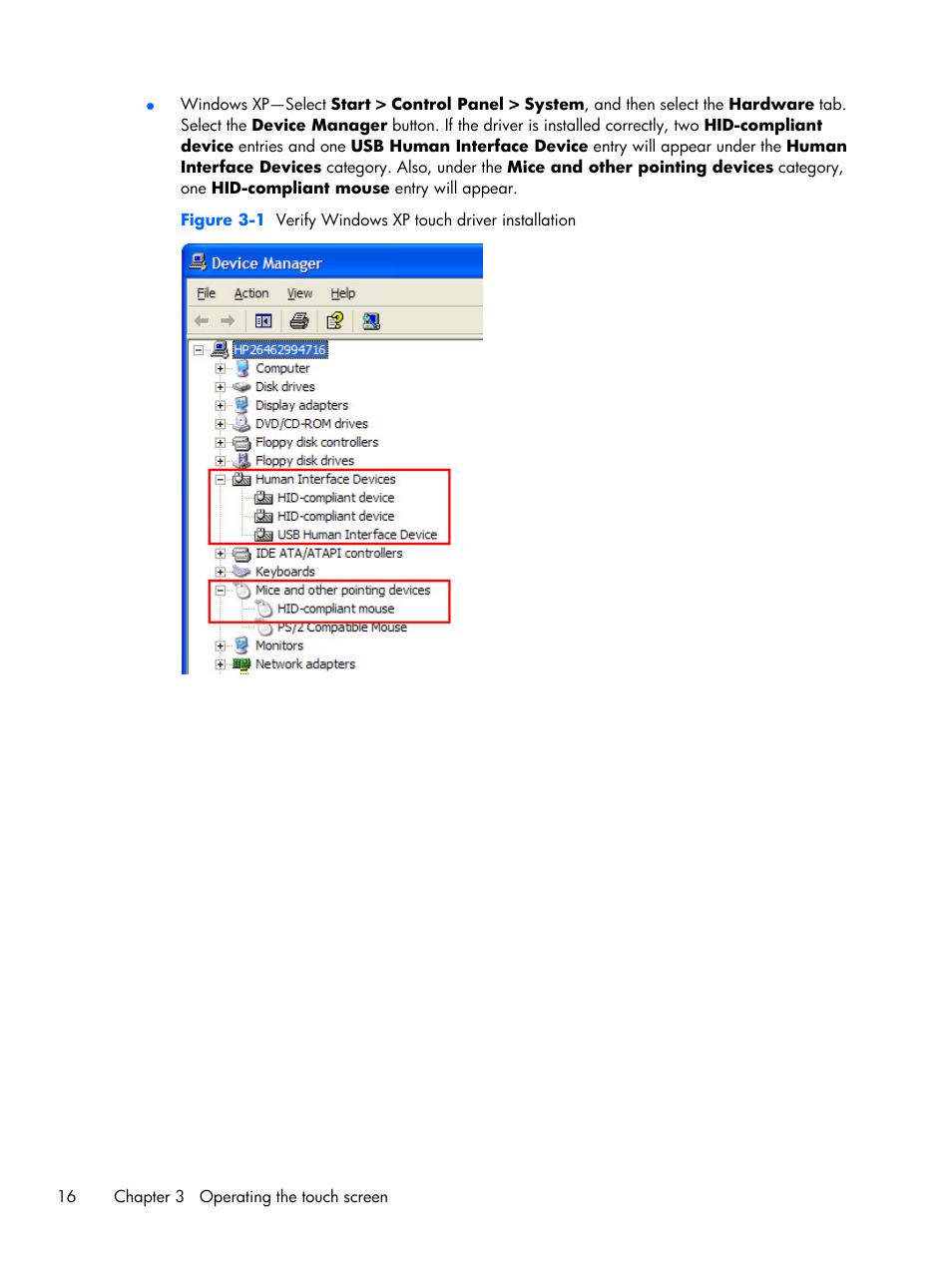 HP Compaq L2206tm 21.5-inch LED Backlit Touch Monitor User Manual | Page 22 / 33