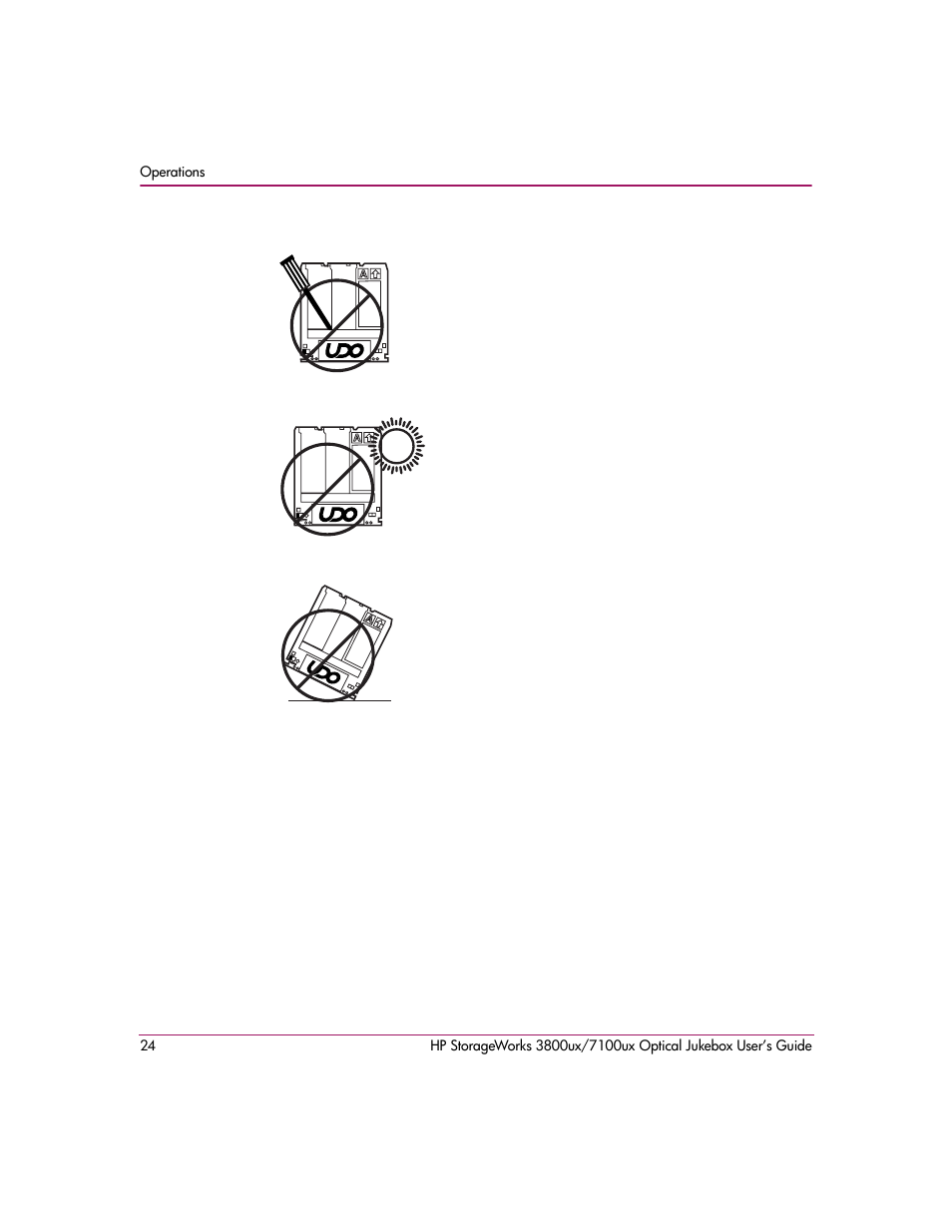 HP StorageWorks Ultra Density Optical Storage User Manual | Page 24 / 82