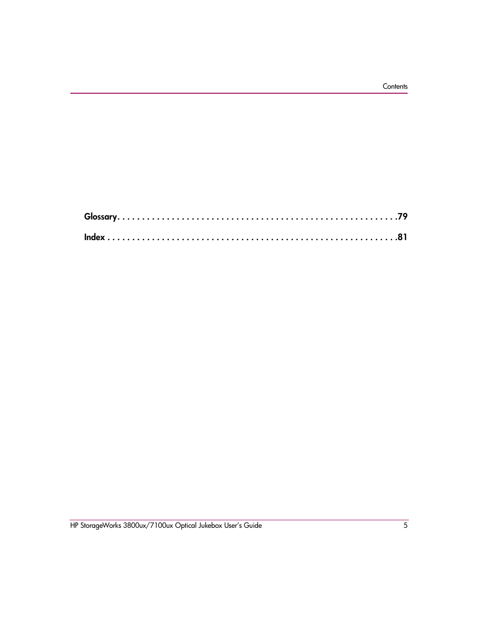 HP StorageWorks Ultra Density Optical Storage User Manual | Page 5 / 82