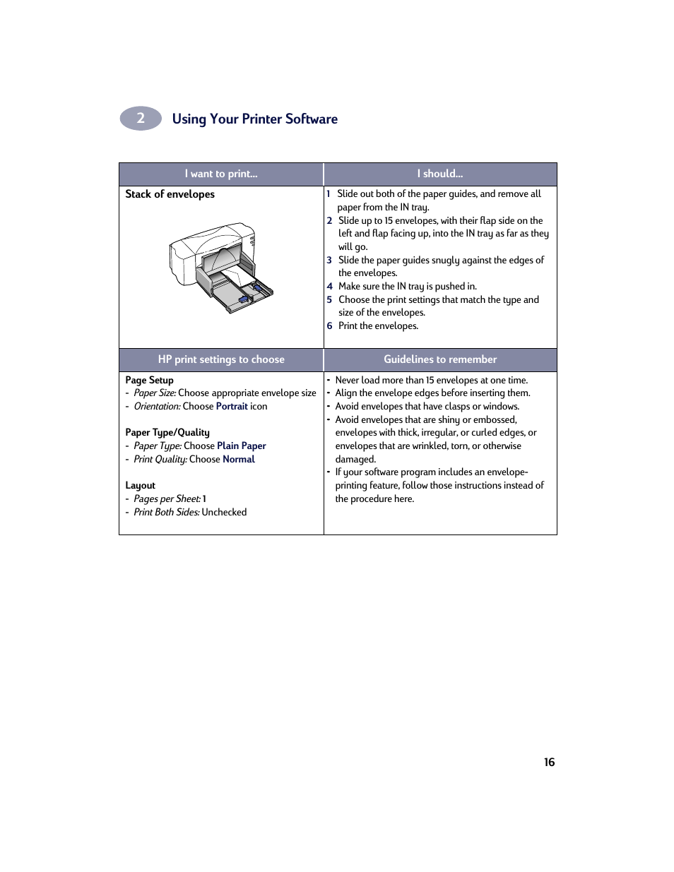 Using your printer software | HP Deskjet 842c Printer User Manual | Page 23 / 67