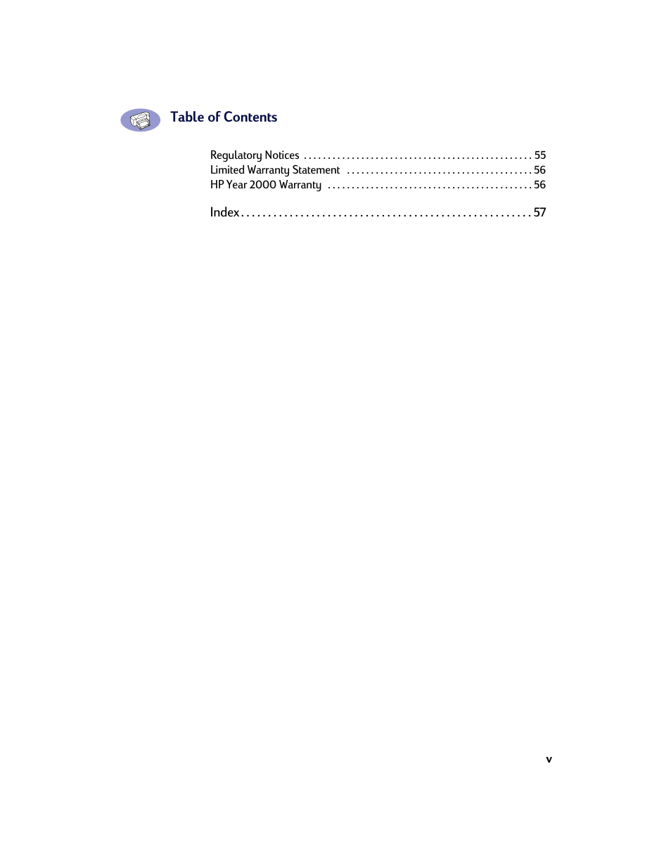 HP Deskjet 842c Printer User Manual | Page 5 / 67