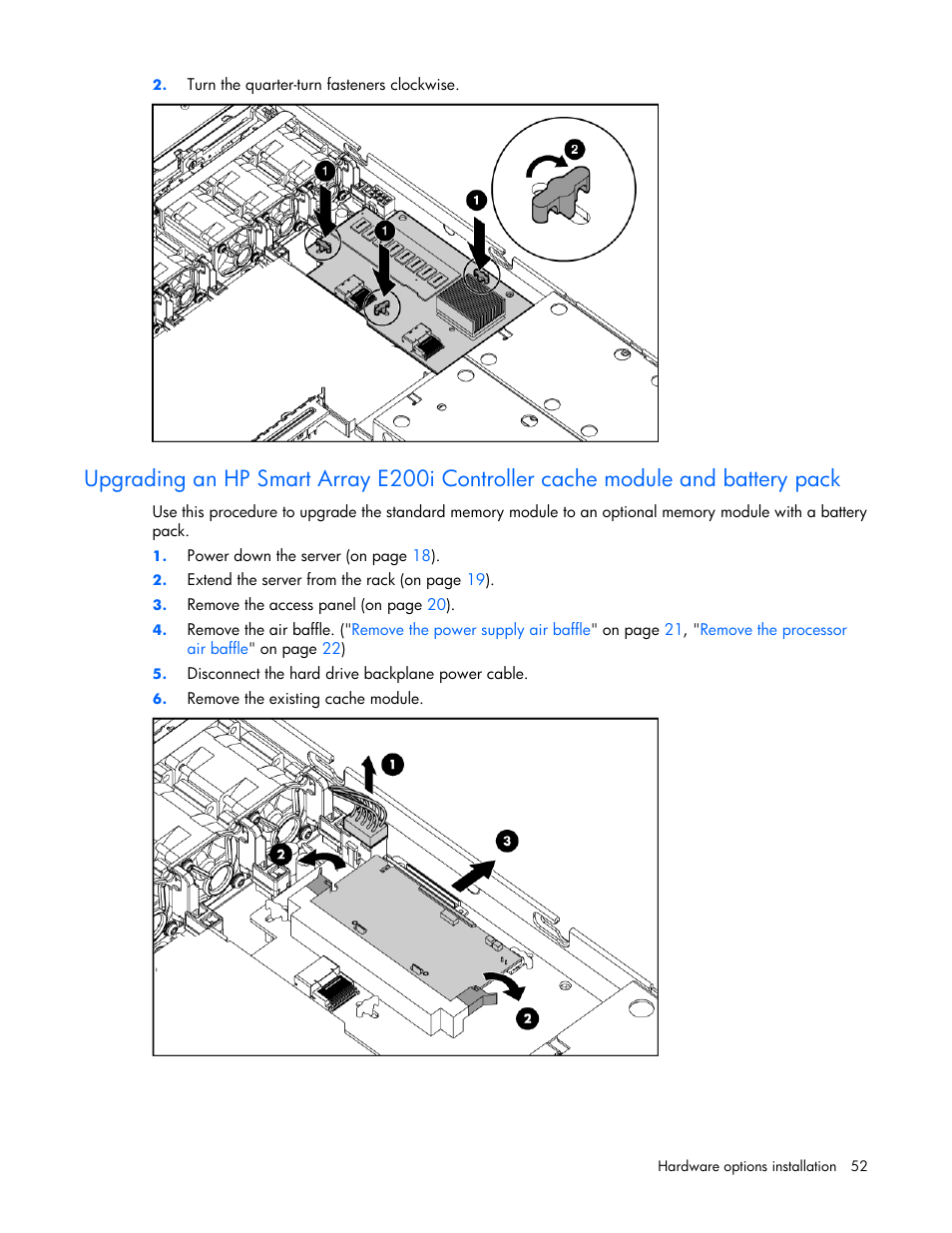 HP ProLiant DL360 G5 Server User Manual | Page 52 / 118