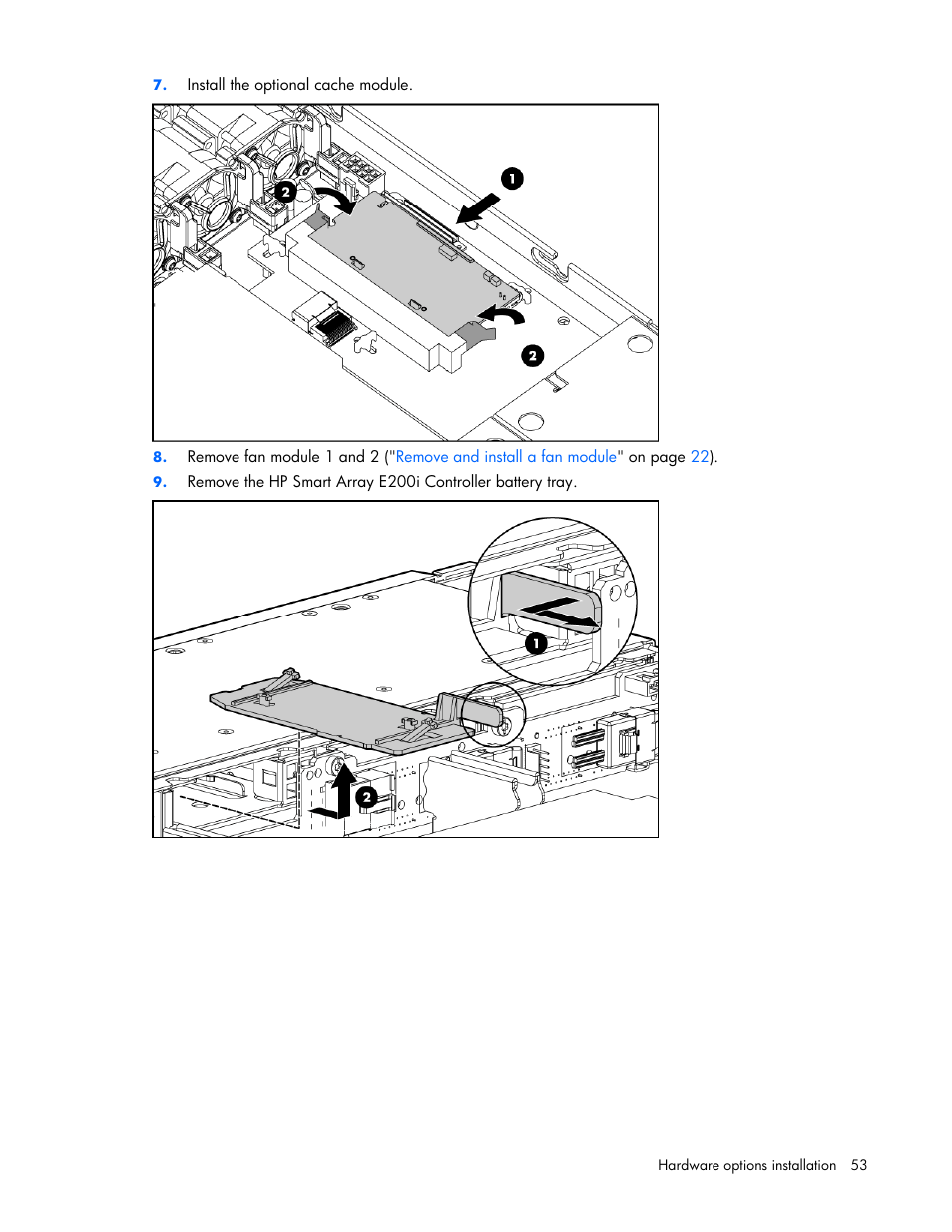 HP ProLiant DL360 G5 Server User Manual | Page 53 / 118