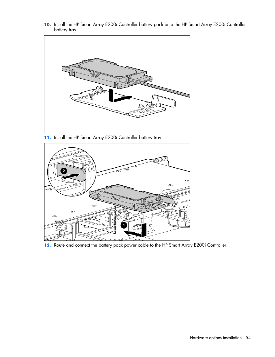 HP ProLiant DL360 G5 Server User Manual | Page 54 / 118