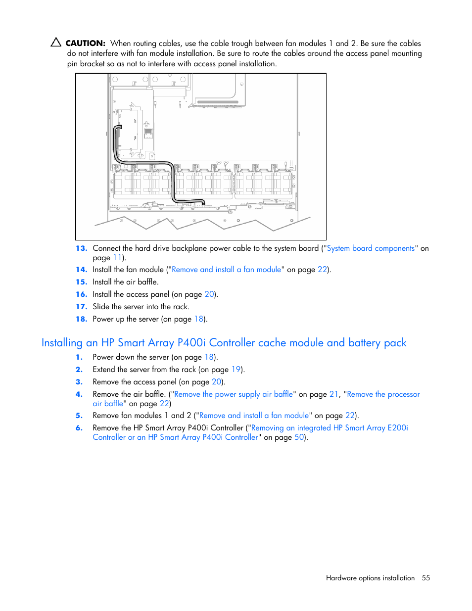 HP ProLiant DL360 G5 Server User Manual | Page 55 / 118