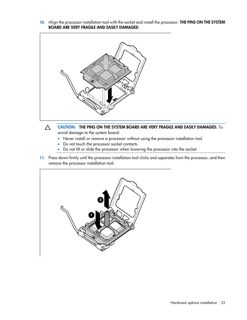 HP ProLiant SL4545 G7 Server User Manual | Page 33 / 78