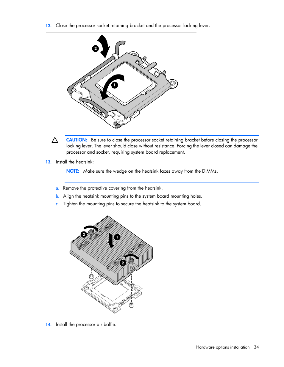 HP ProLiant SL4545 G7 Server User Manual | Page 34 / 78