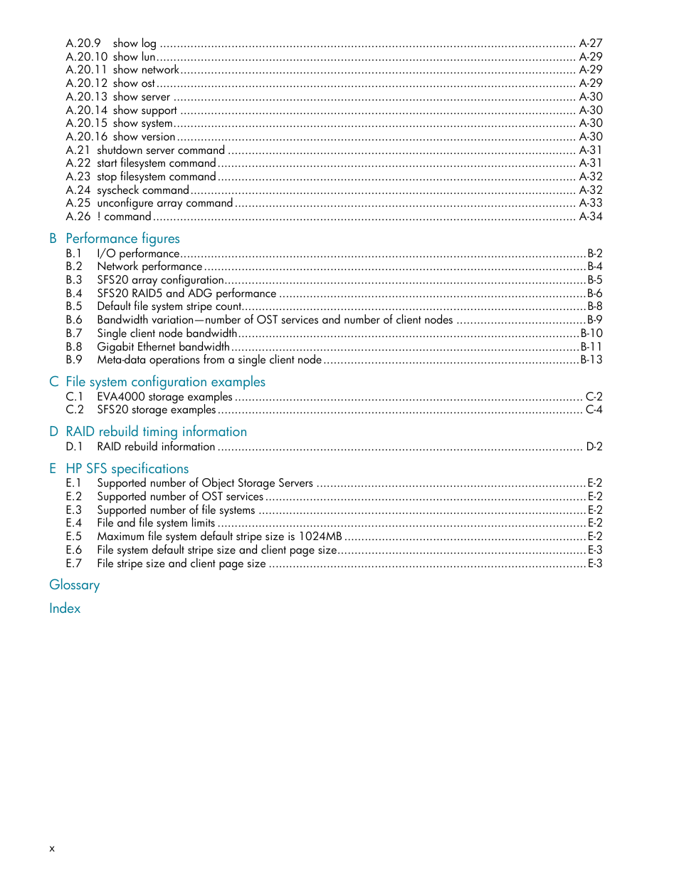 HP StorageWorks Scalable File Share User Manual | Page 10 / 362