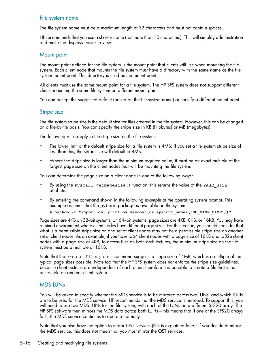 HP StorageWorks Scalable File Share User Manual | Page 100 / 362