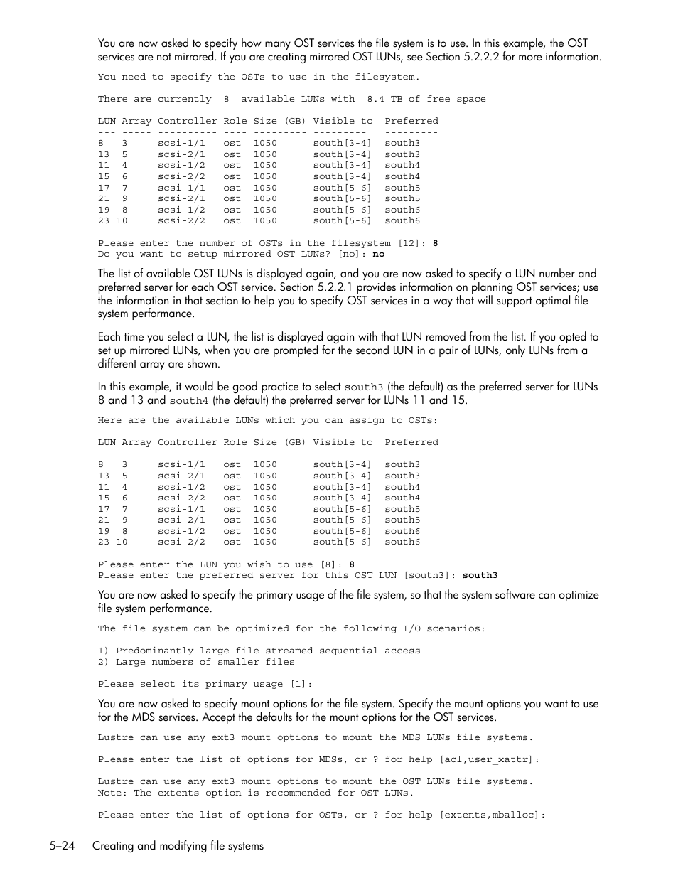 HP StorageWorks Scalable File Share User Manual | Page 108 / 362