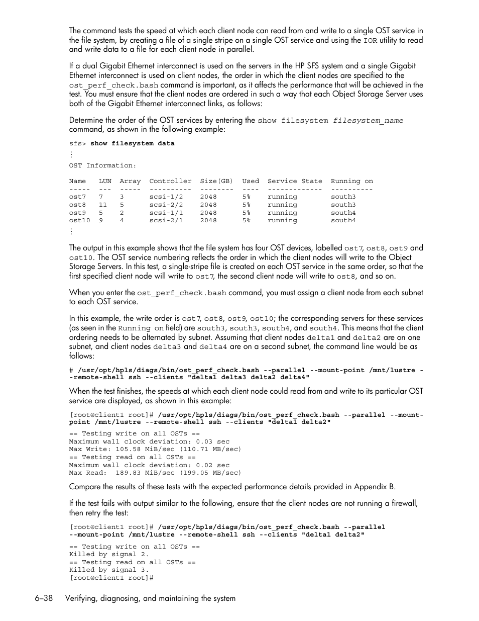 HP StorageWorks Scalable File Share User Manual | Page 168 / 362