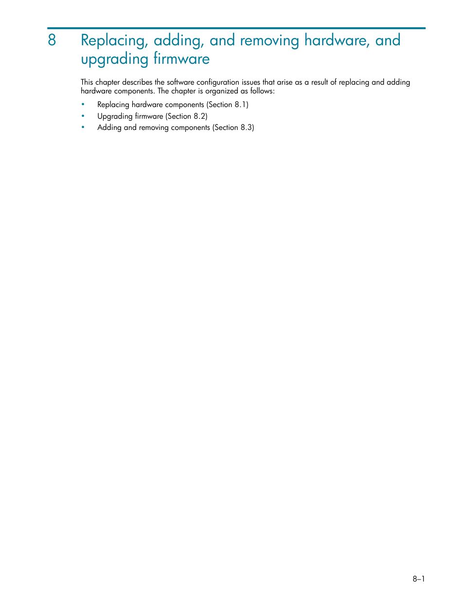 Chapter 8, Chapter 8 to v | HP StorageWorks Scalable File Share User Manual | Page 199 / 362