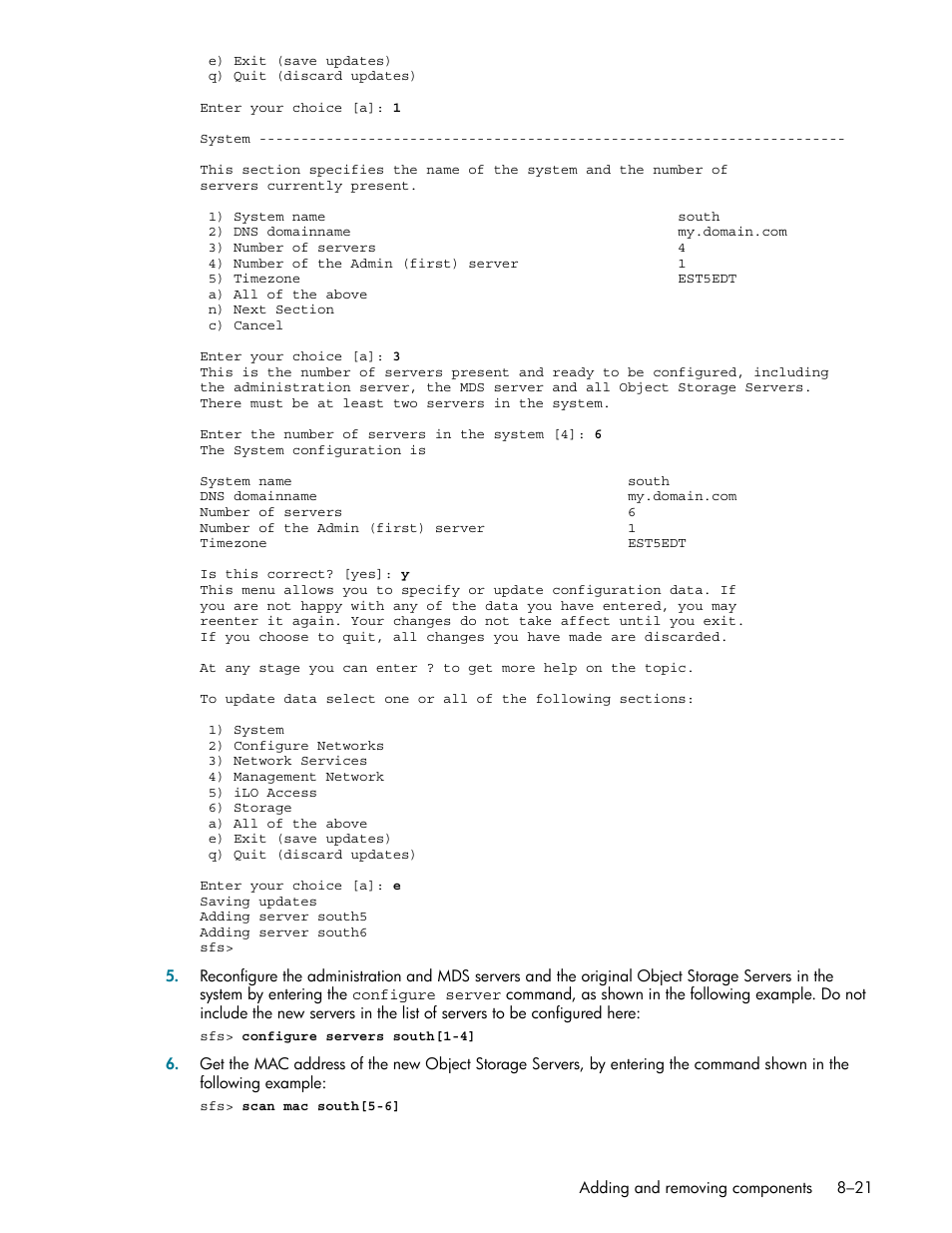 HP StorageWorks Scalable File Share User Manual | Page 219 / 362