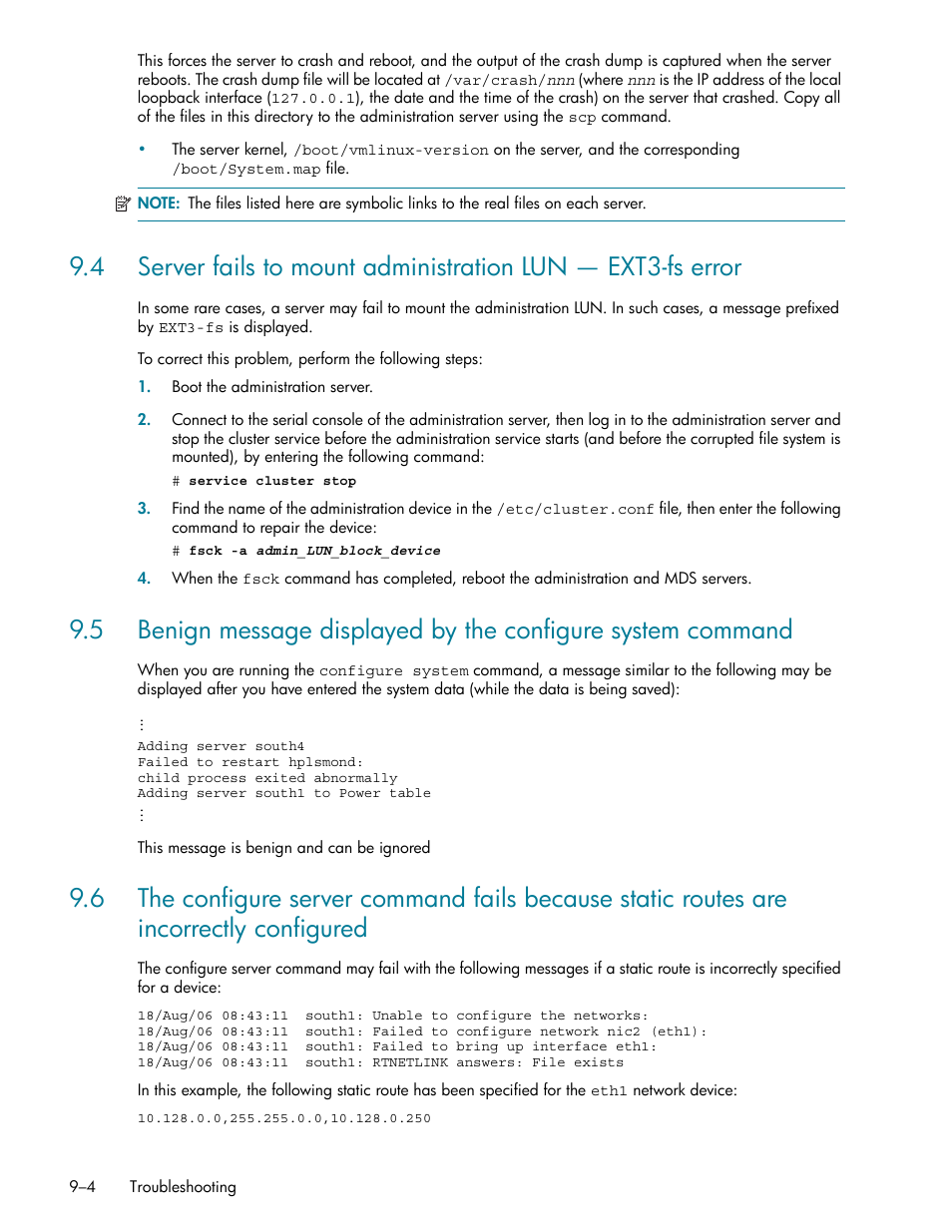 HP StorageWorks Scalable File Share User Manual | Page 228 / 362