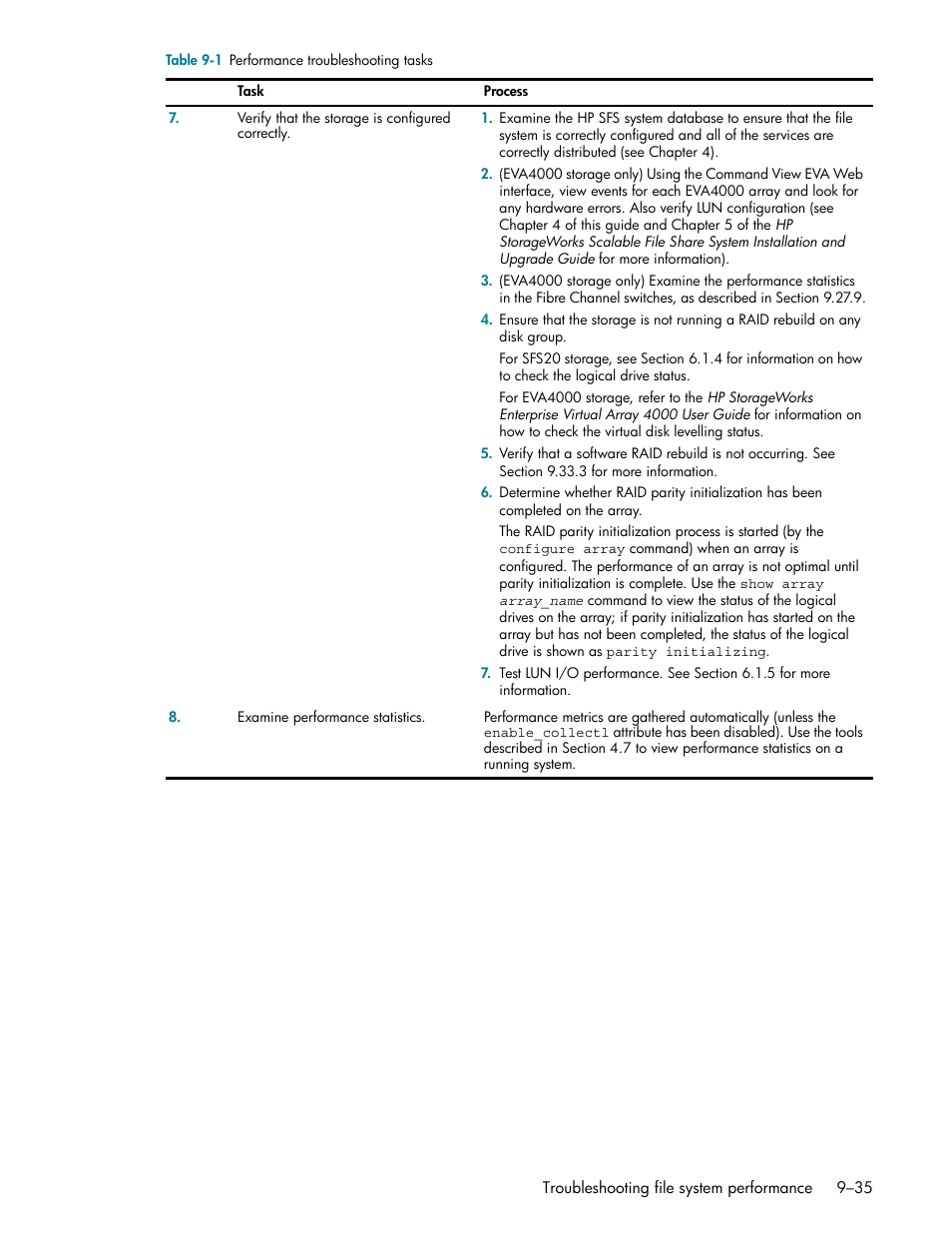 HP StorageWorks Scalable File Share User Manual | Page 259 / 362