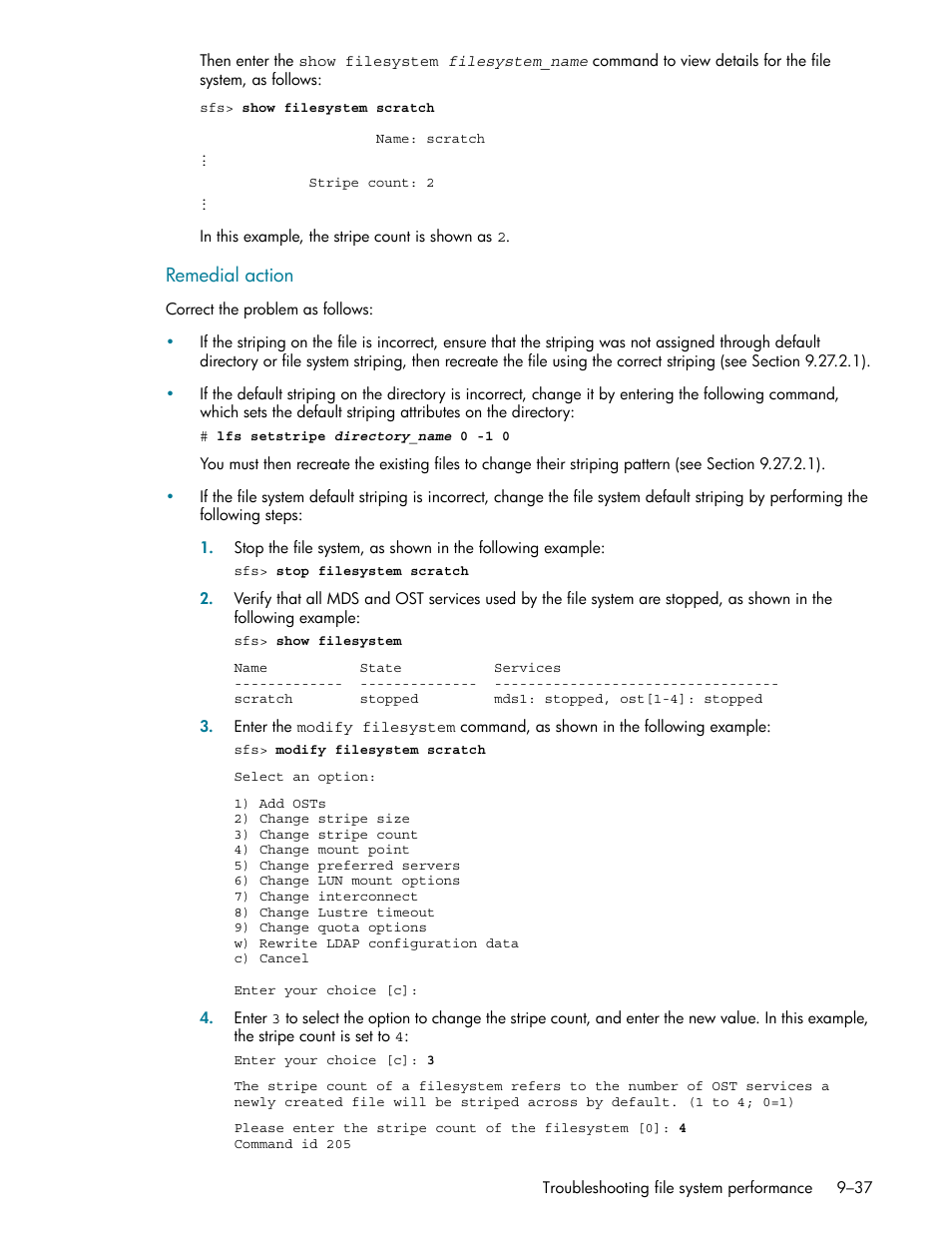 HP StorageWorks Scalable File Share User Manual | Page 261 / 362