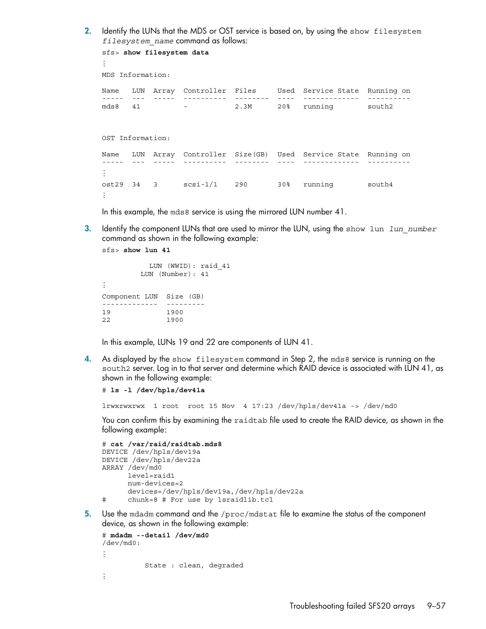 HP StorageWorks Scalable File Share User Manual | Page 281 / 362