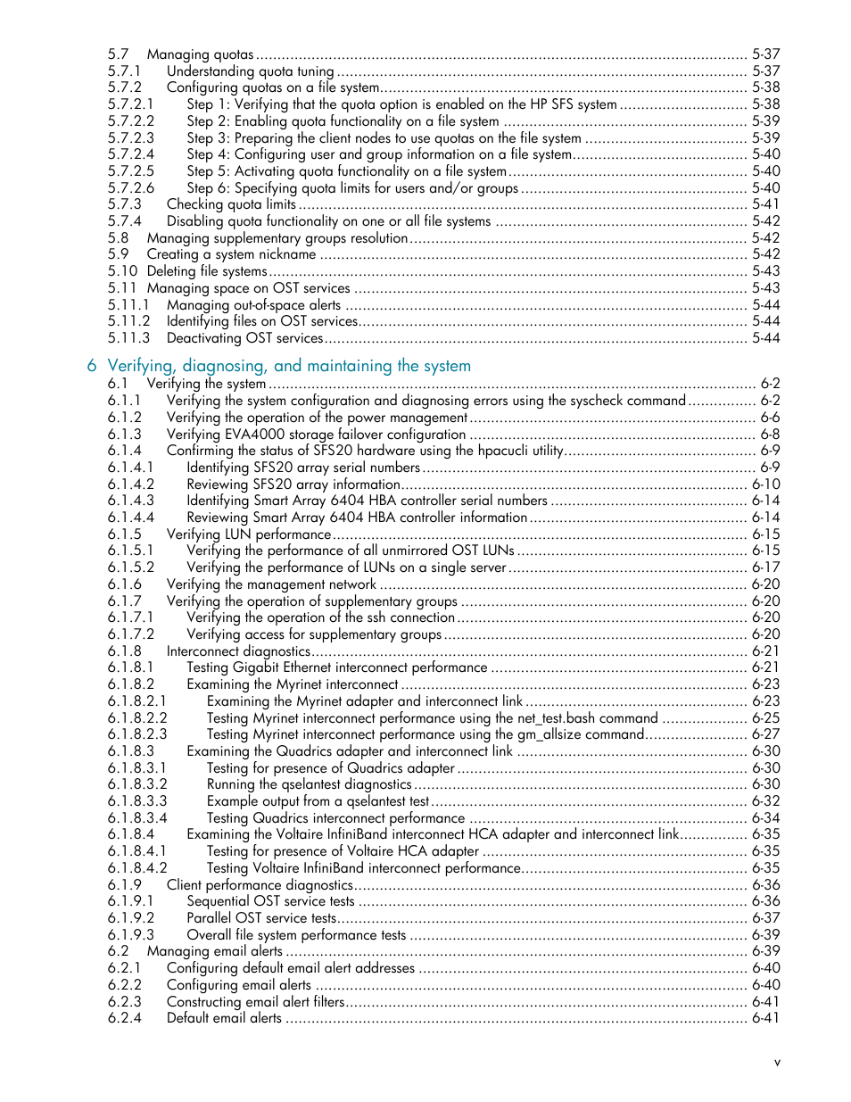 HP StorageWorks Scalable File Share User Manual | Page 5 / 362