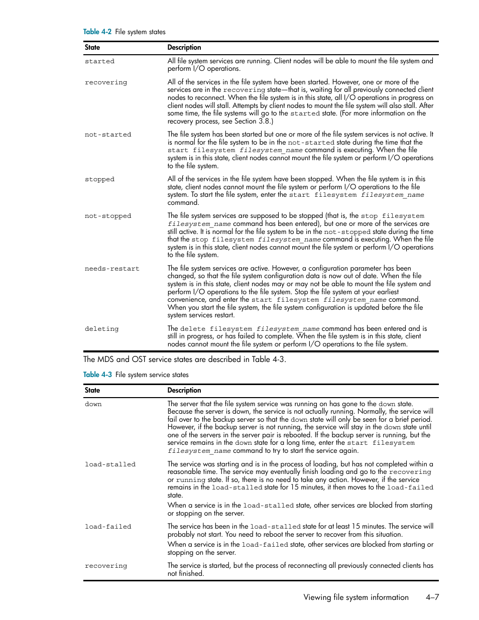 HP StorageWorks Scalable File Share User Manual | Page 63 / 362