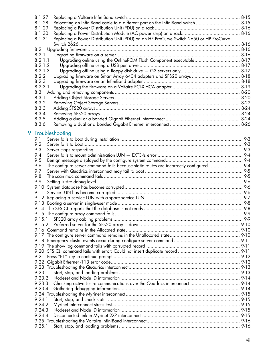 HP StorageWorks Scalable File Share User Manual | Page 7 / 362