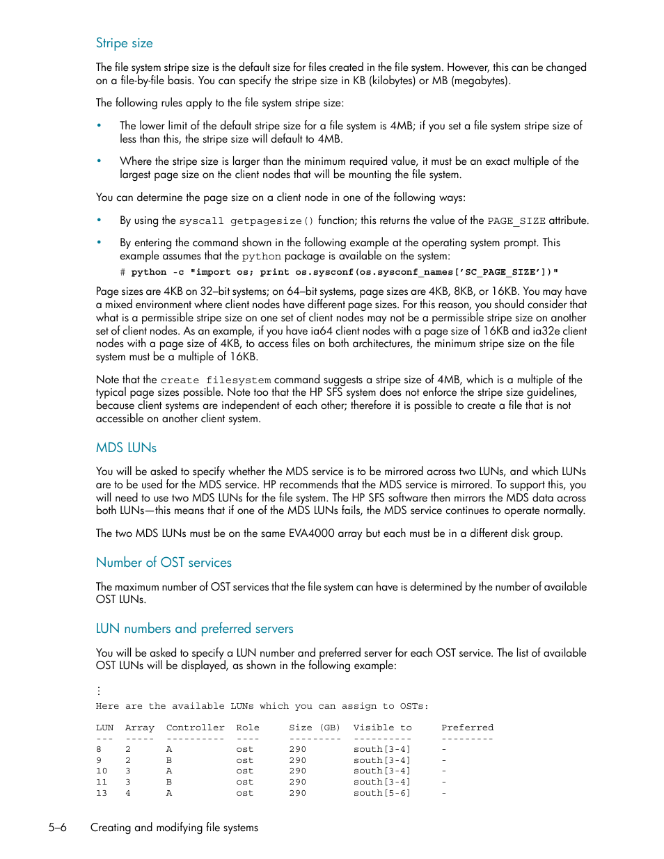 HP StorageWorks Scalable File Share User Manual | Page 90 / 362