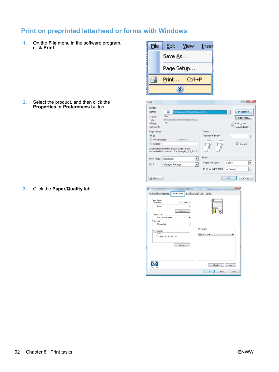 HP LaserJet Pro 100 color MFP M175nw User Manual | Page 106 / 220