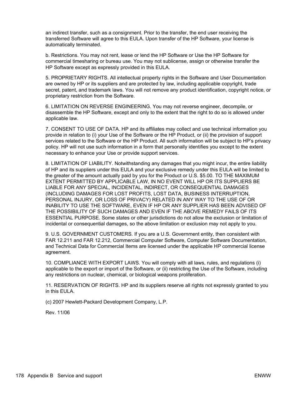 HP LaserJet Pro 100 color MFP M175nw User Manual | Page 192 / 220