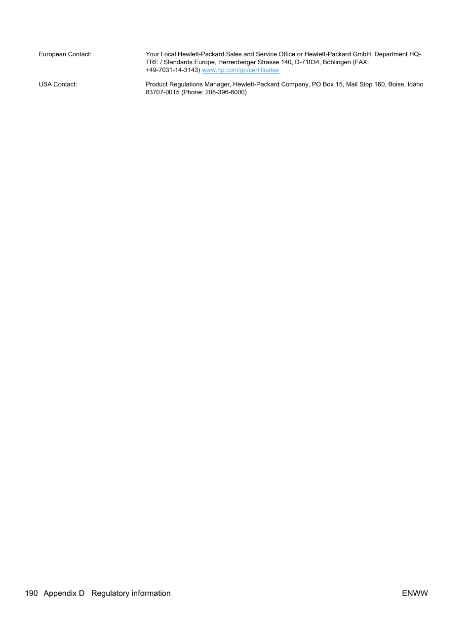 HP LaserJet Pro 100 color MFP M175nw User Manual | Page 204 / 220