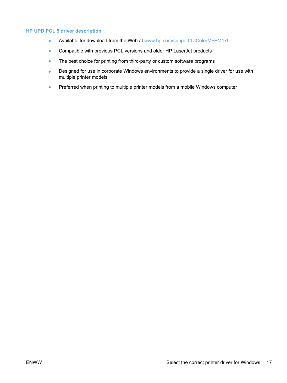 HP LaserJet Pro 100 color MFP M175nw User Manual | Page 31 / 220