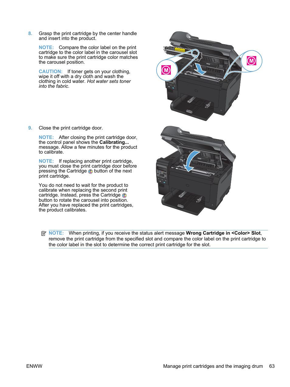 HP LaserJet Pro 100 color MFP M175nw User Manual | Page 77 / 220