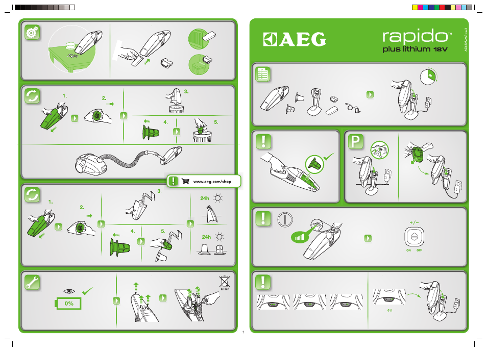 AEG AG4128 User Manual | 3 pages