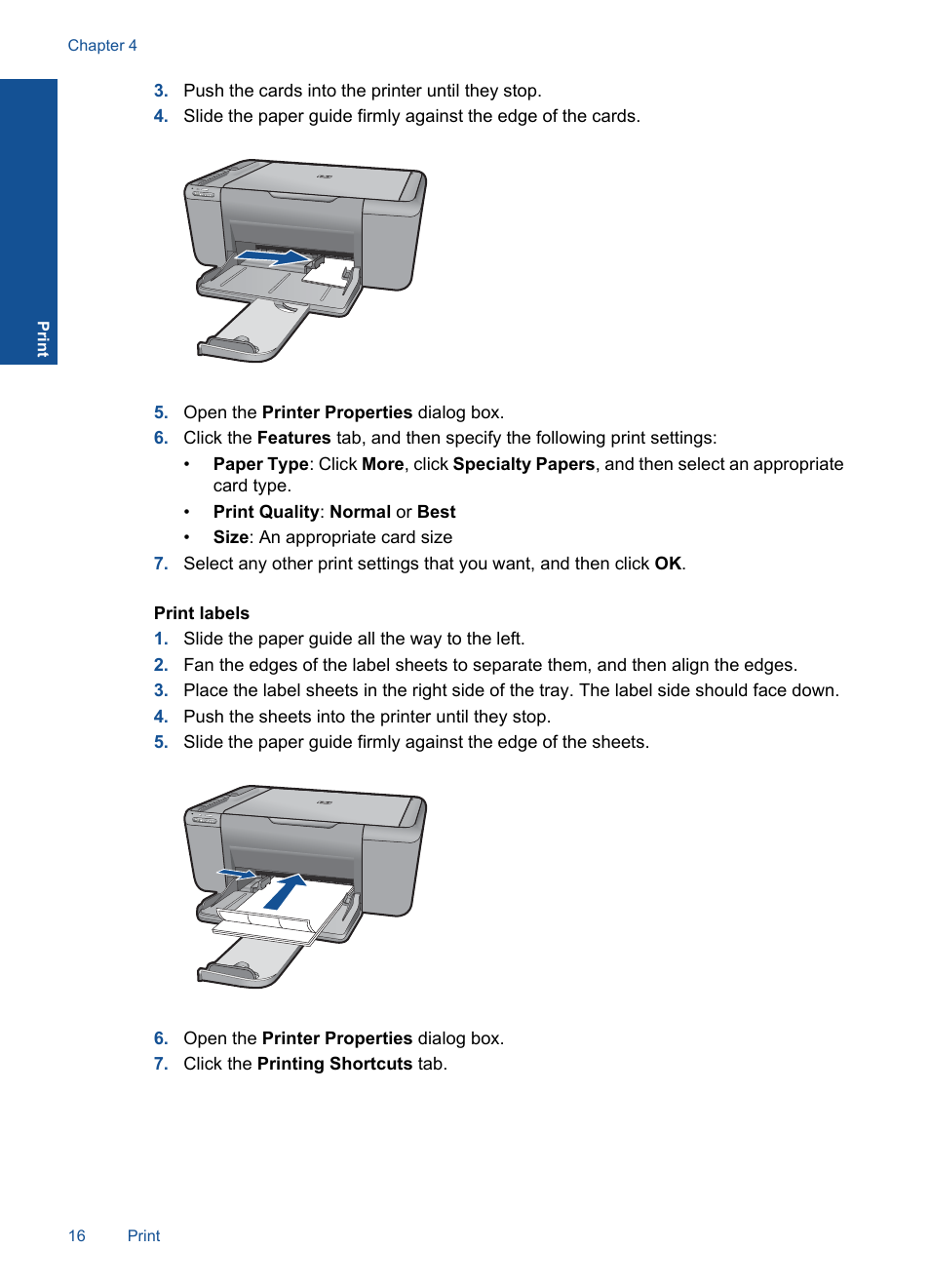 HP Deskjet F4580 All-in-One Printer User Manual | Page 19 / 77