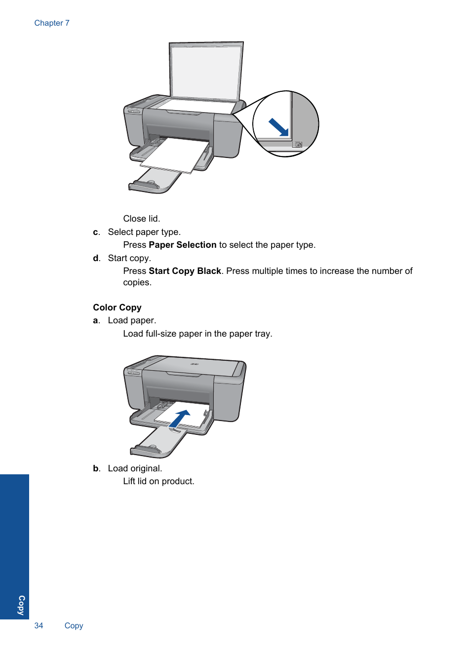 HP Deskjet F4580 All-in-One Printer User Manual | Page 37 / 77