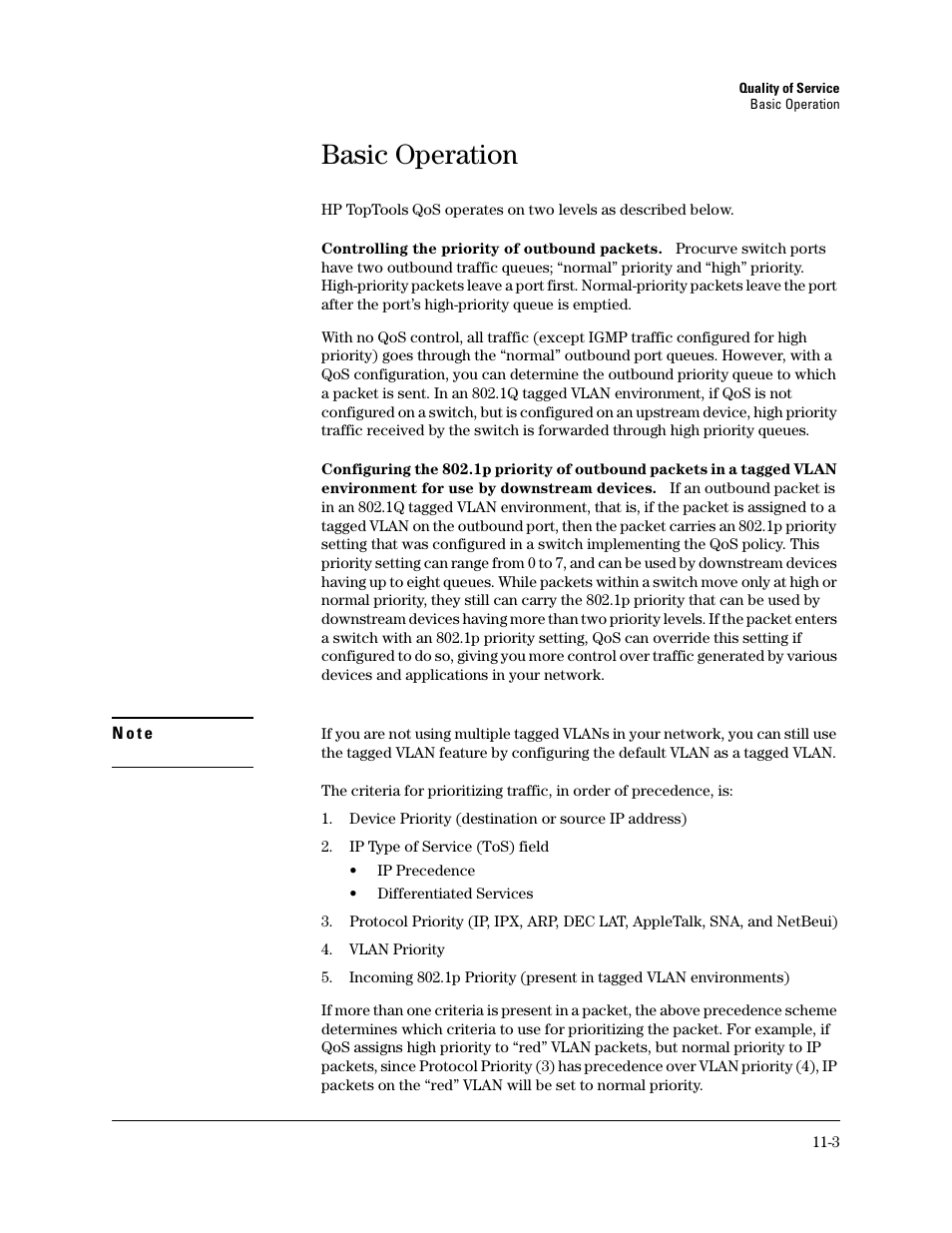 Basic operation | HP TopTools for Hubs and Switches User Manual | Page 131 / 234