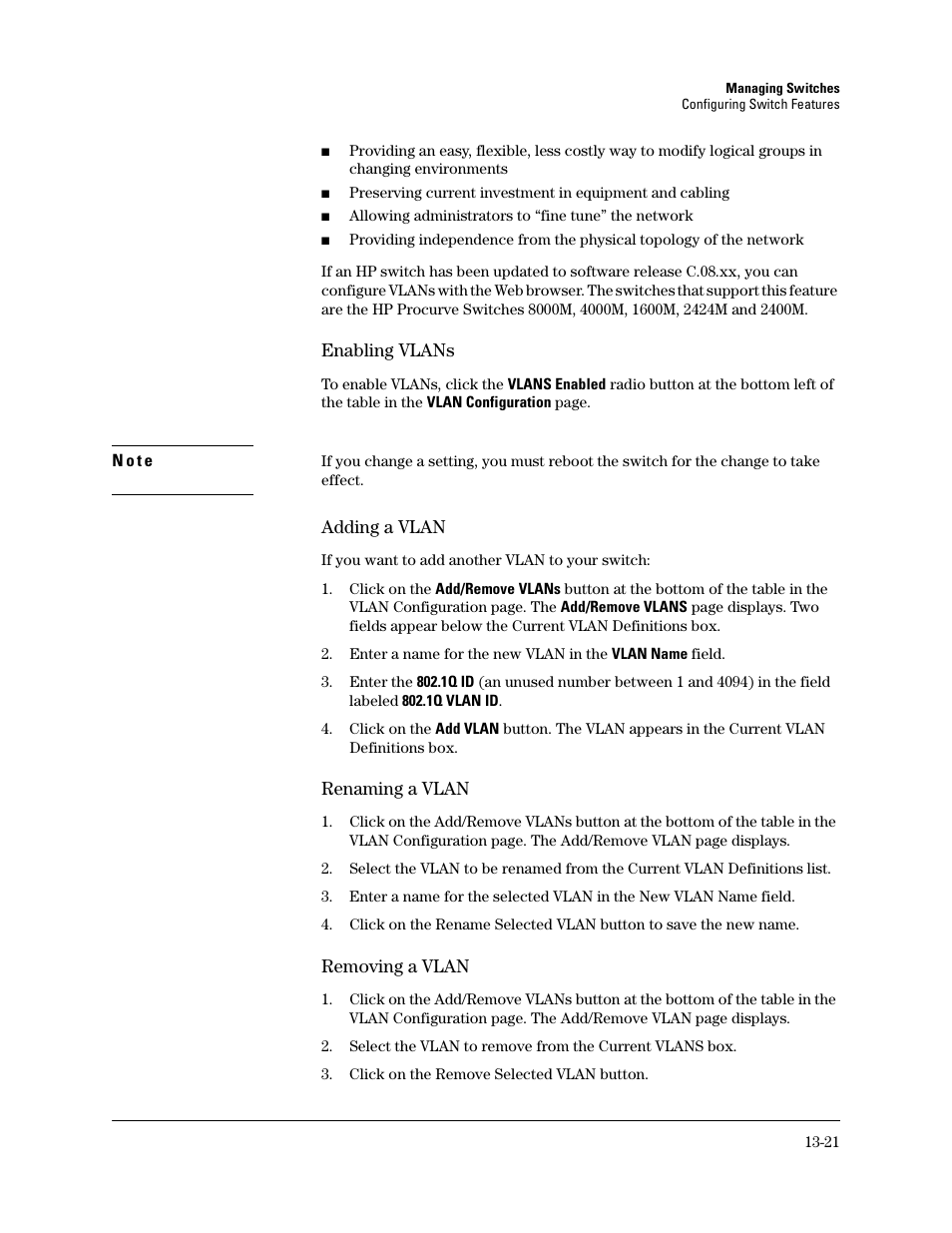 HP TopTools for Hubs and Switches User Manual | Page 177 / 234