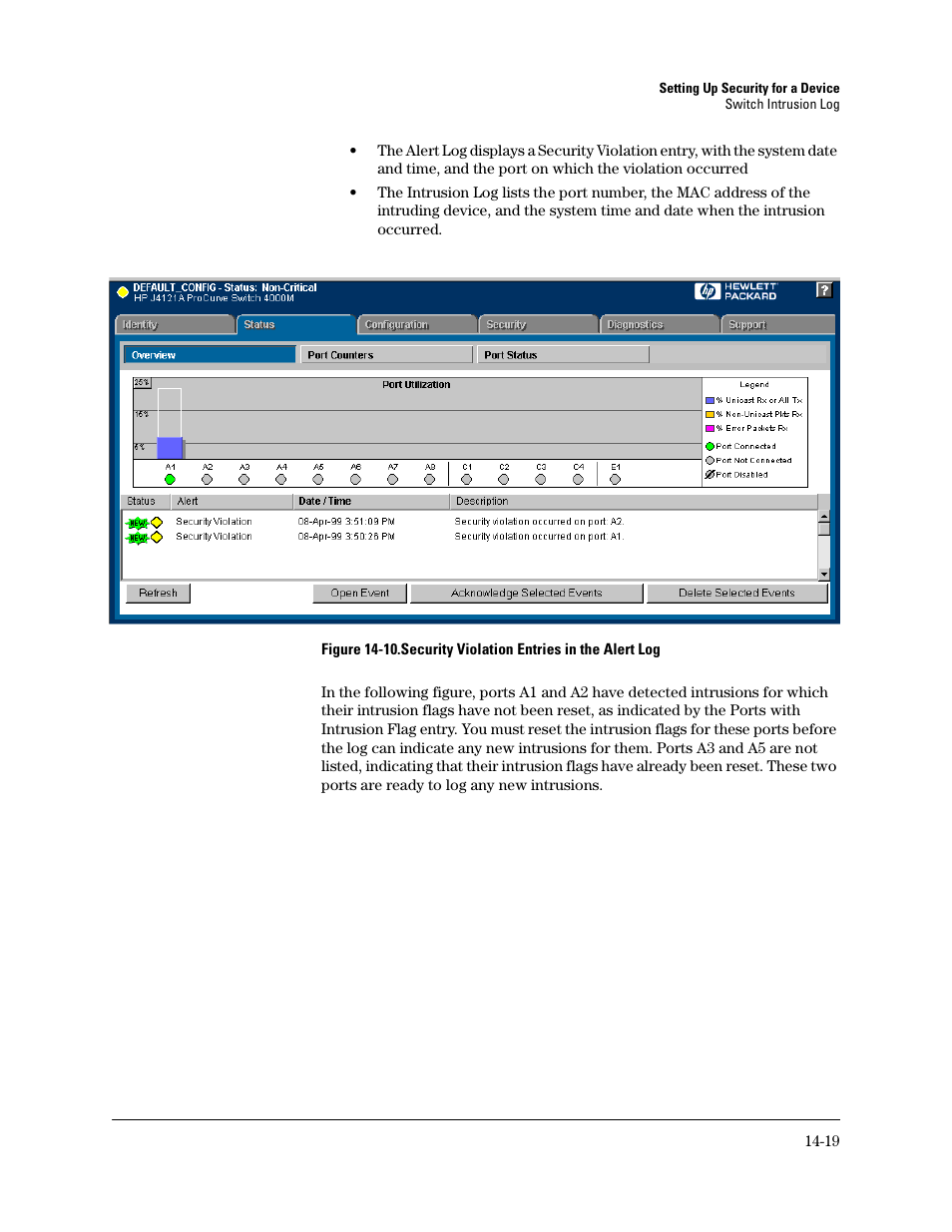 HP TopTools for Hubs and Switches User Manual | Page 199 / 234