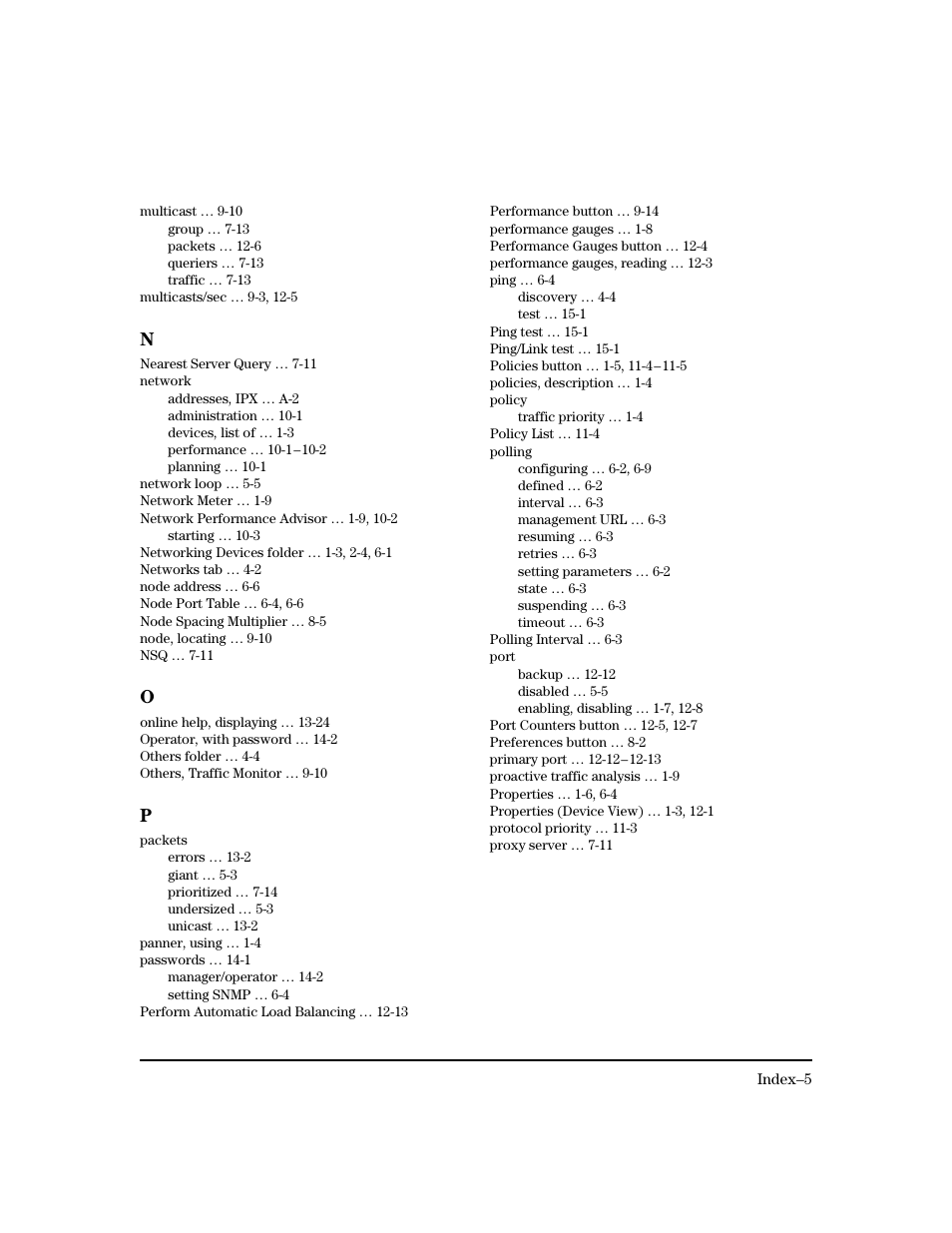 HP TopTools for Hubs and Switches User Manual | Page 231 / 234