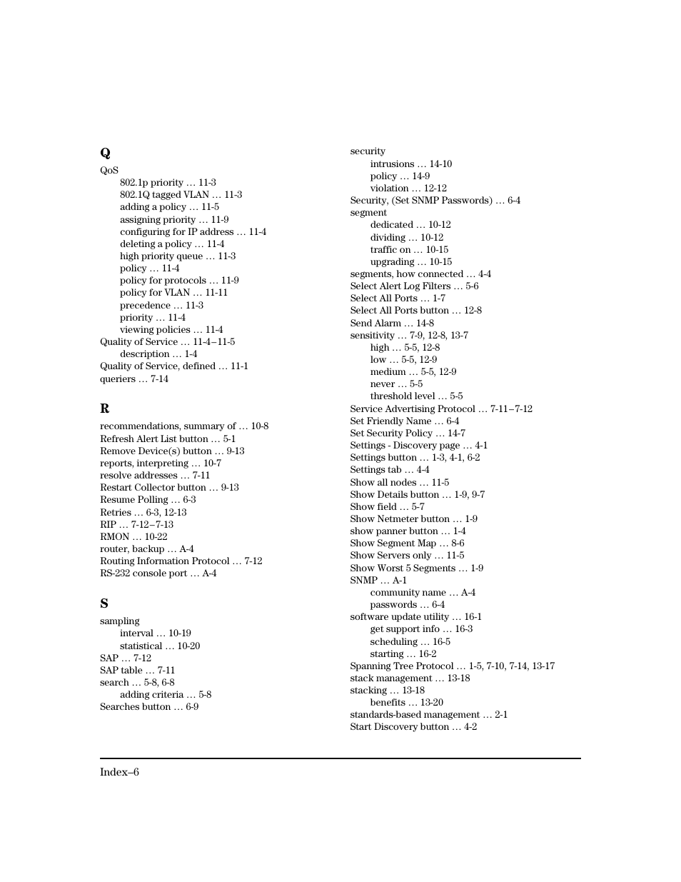 HP TopTools for Hubs and Switches User Manual | Page 232 / 234