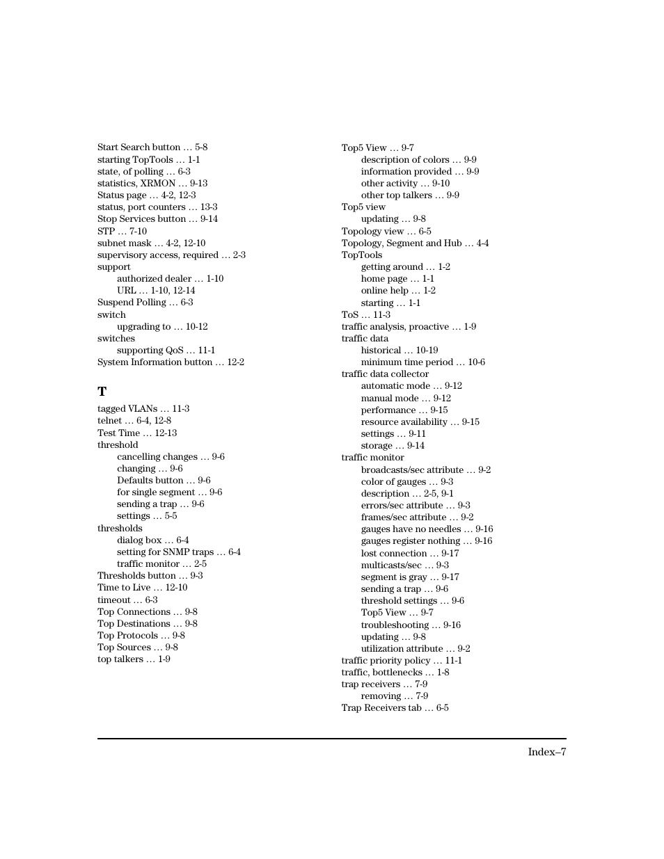 HP TopTools for Hubs and Switches User Manual | Page 233 / 234